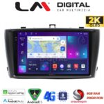LM Digital - LM ZQ8027 GPS Οθόνη OEM Multimedia Αυτοκινήτου για TOYOTA AVENSIS T27 2009 > 2016  (CarPlay/AndroidAuto/BT/GPS/WIFI/GPRS)