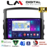 LM Digital - LM ZQ8038 GPS Οθόνη OEM Multimedia Αυτοκινήτου για MITSUBISHI PAJERO 2006>2014 (CarPlay/AndroidAuto/BT/GPS/WIFI/GPRS)
