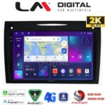 LM Digital - LM ZQ8096 GPS Οθόνη OEM Multimedia Αυτοκινήτου για Mercedes SLK (W171) (CarPlay/AndroidAuto/BT/GPS/WIFI/GPRS)