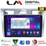 LM Digital - LM ZQ8140 GPS Οθόνη OEM Multimedia Αυτοκινήτου για Ford Fiesta 2006 -> 2008 (CarPlay/AndroidAuto/BT/GPS/WIFI/GPRS)