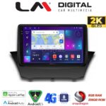 LM Digital - LM ZQ8152 GPS Οθόνη OEM Multimedia Αυτοκινήτου για FORD FIESTA 2008>2017 (CarPlay/AndroidAuto/BT/GPS/WIFI/GPRS)