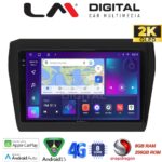 LM Digital - LM ZQ8180 GPS Οθόνη OEM Multimedia Αυτοκινήτου για SUZUKI SWIFT 2016> (CarPlay/AndroidAuto/BT/GPS/WIFI/GPRS)