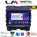 LM Digital - LM ZQ8248 GPS Οθόνη OEM Multimedia Αυτοκινήτου για Ford Edge 2016 > (CarPlay/AndroidAuto/BT/GPS/WIFI/GPRS)