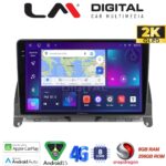 LM Digital - LM ZQ8265 GPS Οθόνη OEM Multimedia Αυτοκινήτου για MERCEDES C CLASS (W204) 2007>2011 (CarPlay/AndroidAuto/BT/GPS/WIFI/GPRS)