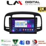 LM Digital - LM ZQ8269 GPS Οθόνη OEM Multimedia Αυτοκινήτου για Hyundai Accent 2006 > 2012 (CarPlay/AndroidAuto/BT/GPS/WIFI/GPRS)