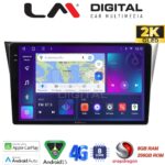 LM Digital - LM ZQ8271 GPS Οθόνη OEM Multimedia Αυτοκινήτου για Subaru Impreza 2000 > 2007 (CarPlay/AndroidAuto/BT/GPS/WIFI/GPRS)