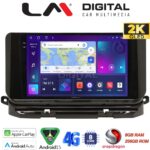 LM Digital - LM ZQ8280 GPS Οθόνη OEM Multimedia Αυτοκινήτου για Skoda Octavia 2021> (CarPlay/AndroidAuto/BT/GPS/WIFI/GPRS)