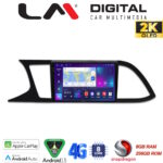 LM Digital - LM ZQ8306 GPS Οθόνη OEM Multimedia Αυτοκινήτου για SEAT LEON 2012>  (CarPlay/AndroidAuto/BT/GPS/WIFI/GPRS)