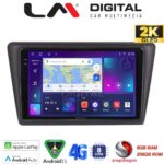 LM Digital - LM ZQ8327 GPS Οθόνη OEM Multimedia Αυτοκινήτου για Skoda Rapid Spaceback 2014 > (CarPlay/AndroidAuto/BT/GPS/WIFI/GPRS)