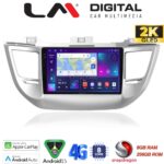 LM Digital - LM ZQ8361 GPS Οθόνη OEM Multimedia Αυτοκινήτου για Hyundai Tucson 2015 < 2019 (CarPlay/AndroidAuto/BT/GPS/WIFI/GPRS)