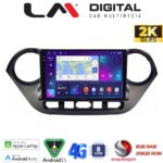 LM Digital - LM ZQ8406 GPS Οθόνη OEM Multimedia Αυτοκινήτου για Hyundai i10 2014> (CarPlay/AndroidAuto/BT/GPS/WIFI/GPRS)