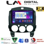 LM Digital - LM ZQ8430 GPS Οθόνη OEM Multimedia Αυτοκινήτου για MAZDA 2 2007>2014 (CarPlay/AndroidAuto/BT/GPS/WIFI/GPRS)