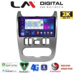 LM Digital - LM ZQ8432 GPS Οθόνη OEM Multimedia Αυτοκινήτου για DACIA DUSTER 2006>2012  (CarPlay/AndroidAuto/BT/GPS/WIFI/GPRS)