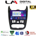 LM Digital - LM ZQ8432B GPS Οθόνη OEM Multimedia Αυτοκινήτου για Dacia Duster 2006 > 2012 (CarPlay/AndroidAuto/BT/GPS/WIFI/GPRS)