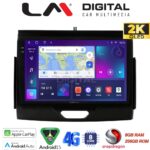 LM Digital - LM ZQ8576B GPS Οθόνη OEM Multimedia Αυτοκινήτου για FORD RANGER 2015>2020 (CarPlay/AndroidAuto/BT/GPS/WIFI/GPRS)