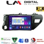 LM Digital - LM ZQ8588 GPS Οθόνη OEM Multimedia Αυτοκινήτου για TOYOTA HILUX 2017>   (CarPlay/AndroidAuto/BT/GPS/WIFI/GPRS)