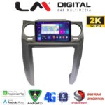 LM Digital - LM ZQ8725 GPS Οθόνη OEM Multimedia Αυτοκινήτου για Land Rover Discovery 3 2004 > 2009 (CarPlay/AndroidAuto/BT/GPS/WIFI/GPRS)