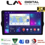 LM Digital - LM ZQ8747 GPS Οθόνη OEM Multimedia Αυτοκινήτου για FIAT TIPO 2015>   (CarPlay/AndroidAuto/BT/GPS/WIFI/GPRS)