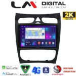 LM Digital - LM ZQ8812 GPS Οθόνη OEM Multimedia Αυτοκινήτου για Mercedes CLK (W209) 2000 > 2004 (CarPlay/AndroidAuto/BT/GPS/WIFI/GPRS)