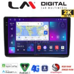 LM Digital - LM ZQ8892 GPS Οθόνη OEM Multimedia Αυτοκινήτου για Opel Vivaro - Renault Trafic - Nissan Primastar 2002 >2009 (CarPlay/AndroidAuto/BT/GPS/WIFI/GPRS)