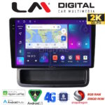 LM Digital - LM ZQ8893 GPS Οθόνη OEM Multimedia Αυτοκινήτου για Opel Vivaro - Renault Trafic - Nissan Primastar 2010 > 2014 (CarPlay/AndroidAuto/BT/GPS/WIFI/GPRS)