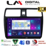 LM Digital - LM ZQ8978 GPS Οθόνη OEM Multimedia Αυτοκινήτου για SUZUKI SWIFT 2005 > 2010 (CarPlay/AndroidAuto/BT/GPS/WIFI/GPRS)