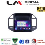 LM Digital - LM ZQ8990 GPS Οθόνη OEM Multimedia Αυτοκινήτου για Mitsubishi Pajero 1999 > 2006 (CarPlay/AndroidAuto/BT/GPS/WIFI/GPRS)