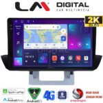 LM Digital - LM ZQ8994UP GPS Οθόνη OEM Multimedia Αυτοκινήτου για Mazda BT50 2012 > 2018 (CarPlay/AndroidAuto/BT/GPS/WIFI/GPRS)