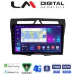 LM Digital - LM ZR8011B GPS Οθόνη OEM Multimedia Αυτοκινήτου για Kia Picanto 2008 > 2011 (CarPlay/AndroidAuto/BT/GPS/WIFI/GPRS)