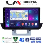 LM Digital - LM ZR8994UP GPS Οθόνη OEM Multimedia Αυτοκινήτου για Mazda BT50 2012 > 2018 (CarPlay/AndroidAuto/BT/GPS/WIFI/GPRS)