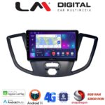 LM Digital - LM ZT8758 GPS Οθόνη OEM Multimedia Αυτοκινήτου για Ford Transit 2013 > 2018 (CarPlay/AndroidAuto/BT/GPS/WIFI/GPRS)