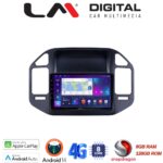 LM Digital - LM ZT8990 GPS Οθόνη OEM Multimedia Αυτοκινήτου για Mitsubishi Pajero 1999 > 2006 (CarPlay/AndroidAuto/BT/GPS/WIFI/GPRS)