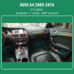 DIQ AMBIENT AUDI A4 8K FULL KIT (Digital iQ Ambient Light Audi A4 mod. 2009-2016, 21 Lights) - Image 2