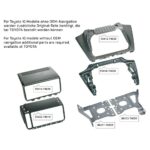 Πρόσοψη R/CD-Οθόνης Toyota iQ 2009 – 2015 - Image 2