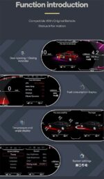 DIGITAL IQ DDD 955_DC (12.3in)  DIGITAL CLUSTER for BMW 3 - 3 GT - 4 Series F30 - F31 - F32 - F33 - F34 mod. 2013-2019 - Image 4