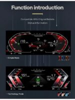 DIGITAL IQ DDD 955_DC (12.3in)  DIGITAL CLUSTER for BMW 3 - 3 GT - 4 Series F30 - F31 - F32 - F33 - F34 mod. 2013-2019 - Image 5