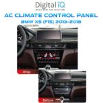 DIQ FZ 5009 CLIMATE CONTROL PANEL (10.25") for BMW X5 (F15) mod 2013-2018 - Image 2