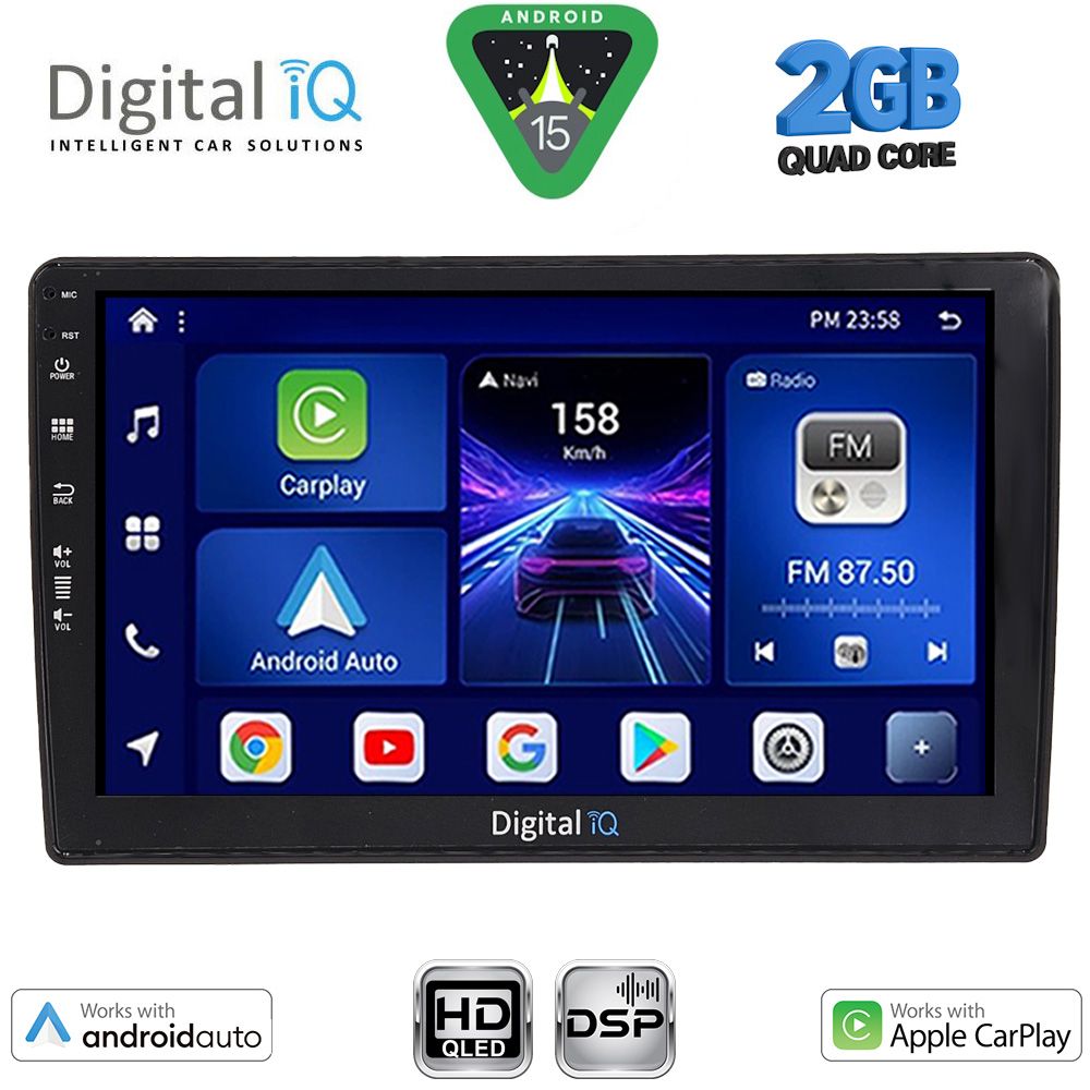 DIGITAL IQ BXC 3005_CPAA (10inc) MULTIMEDIA TABLET for AUDI A4 mod. 2008-2015