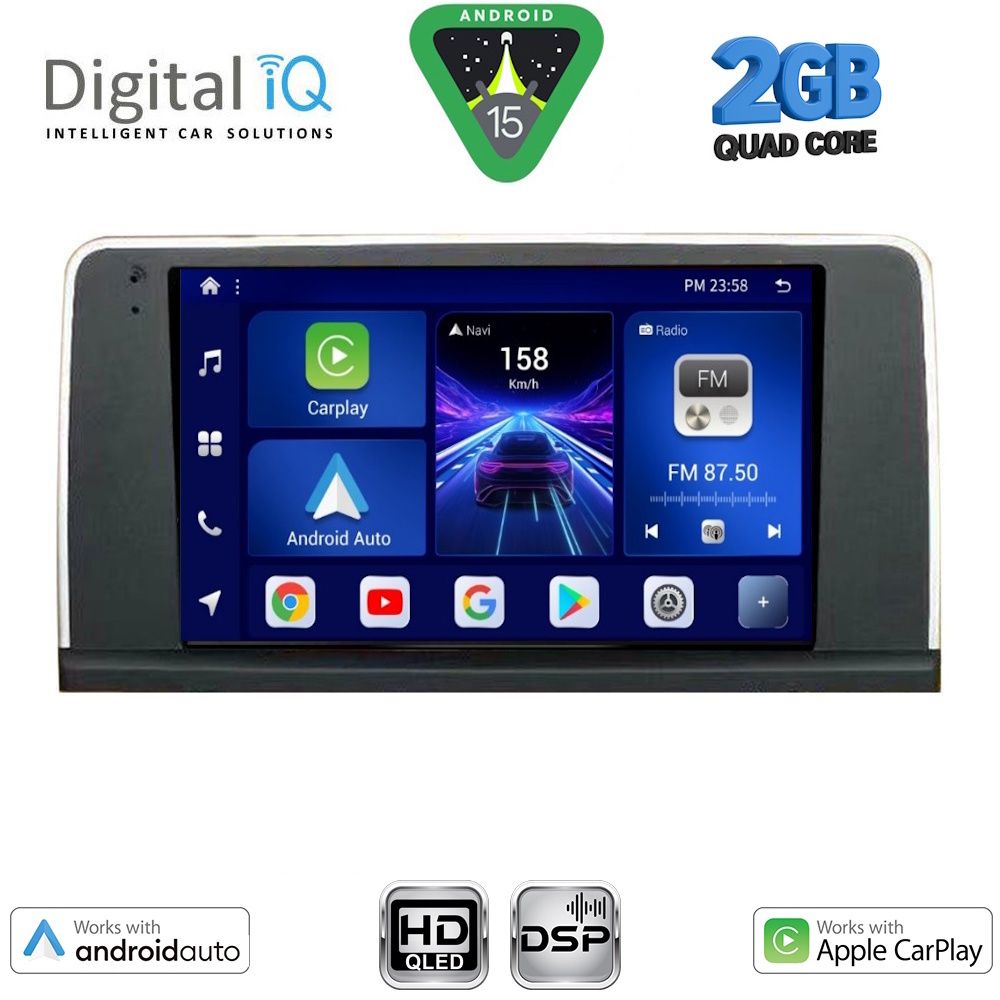 DIGITAL IQ BXC 3059_CPAA (9inc) (CIC) MULTIMEDIA TABLET for BMW X3 (F25) mod. 2011-2013
