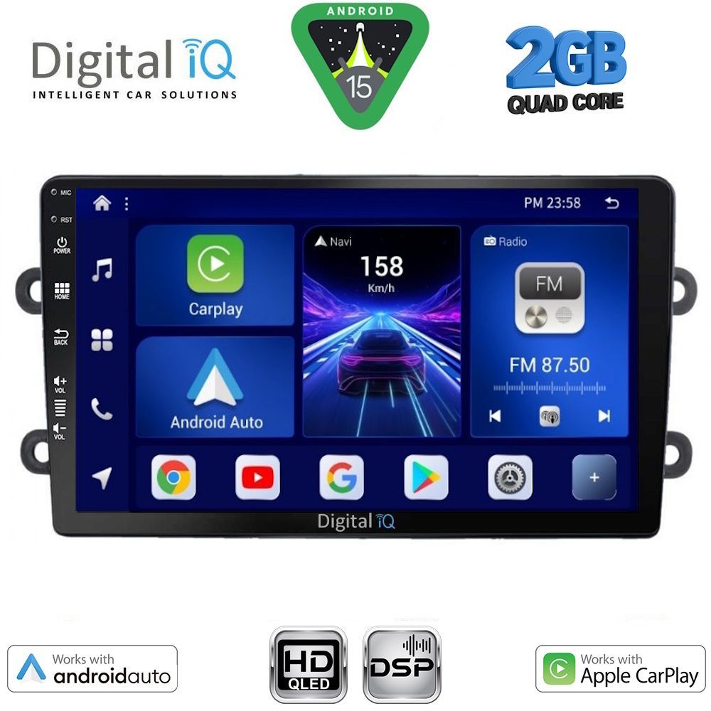 DIGITAL IQ BXC 3102_CPAA (9inc) MULTIMEDIA TABLET for DACIA DUSTER mod. 2012-2019