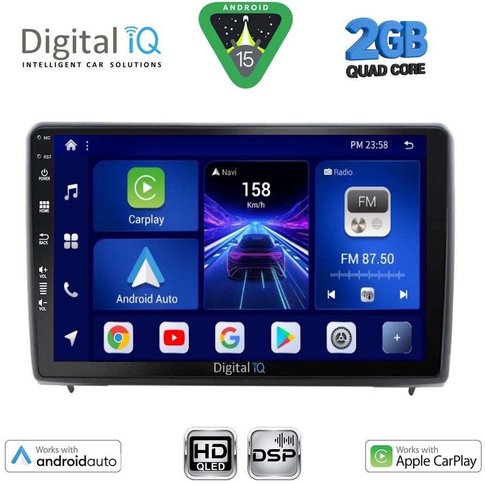 DIGITAL IQ BXC 3151_CPAA (10inc) MULTIMEDIA TABLET for FORD ECOSPORT mod. 2018-2022