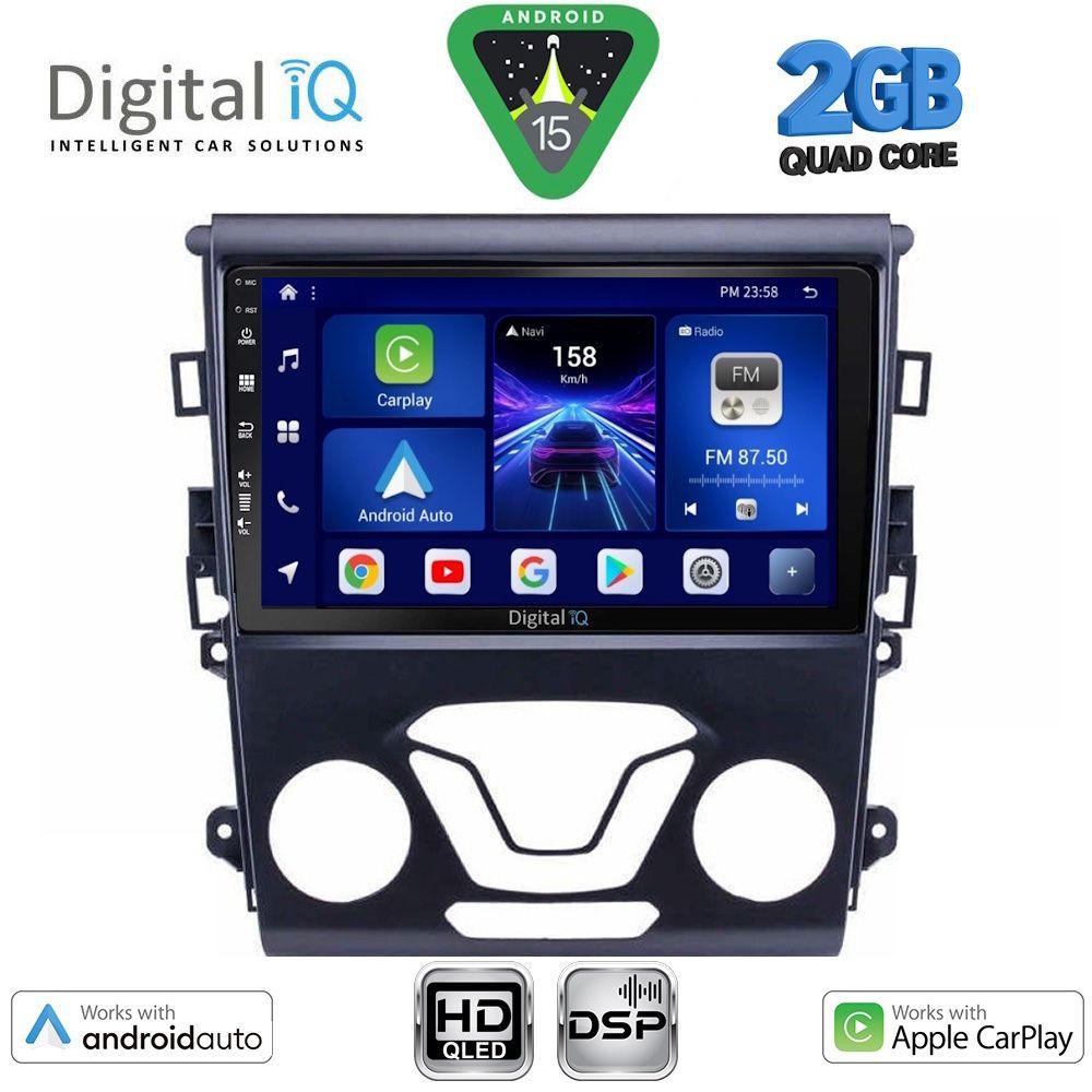 DIGITAL IQ BXC 3164_CPAA A/C (9inc) MULTIMEDIA TABLET for FORD MONDEO mod. 2014-2023
