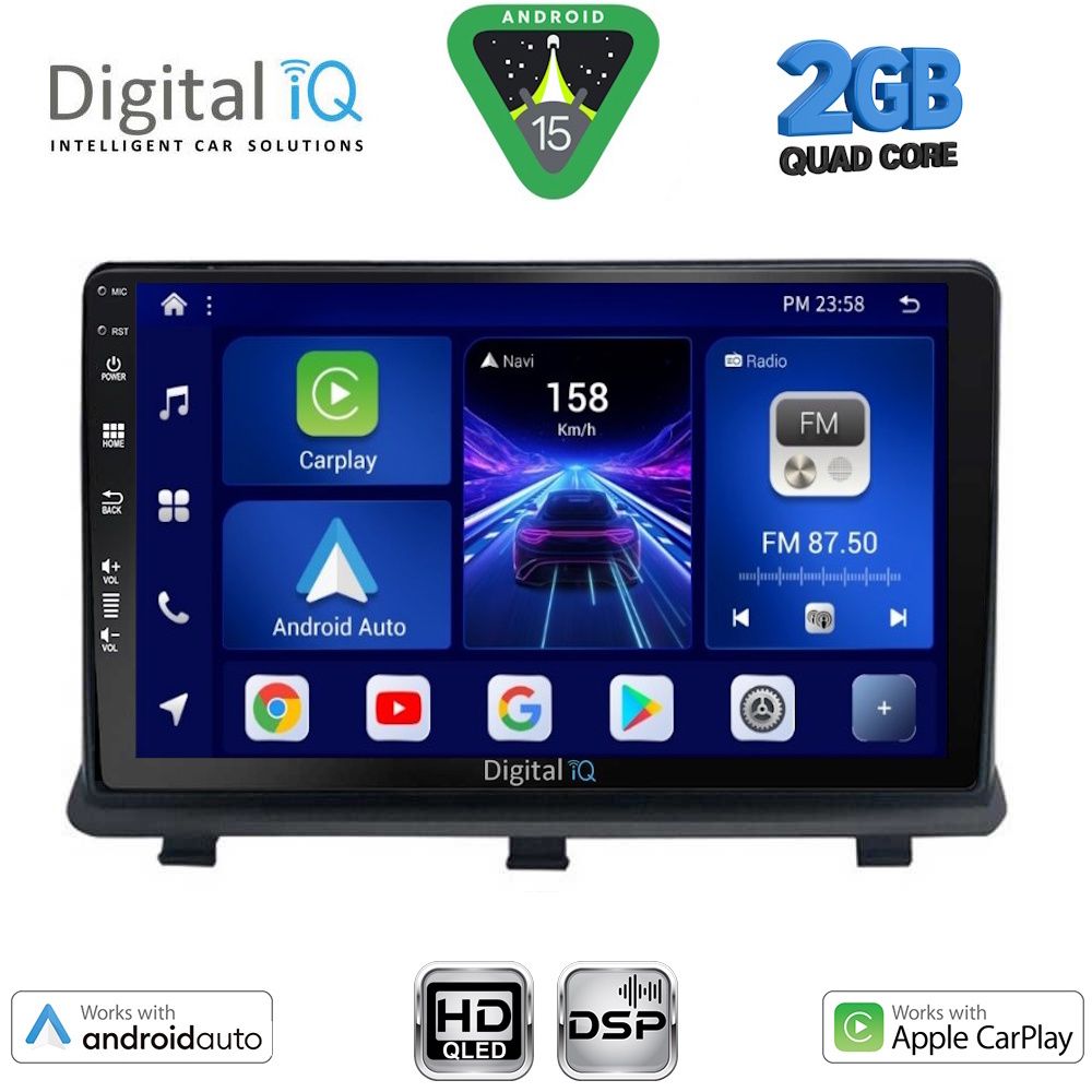 DIGITAL IQ BXC 3480_CPAA (9inc) MULTIMEDIA TABLET for OPEL ANTARA mod. 2006-2016