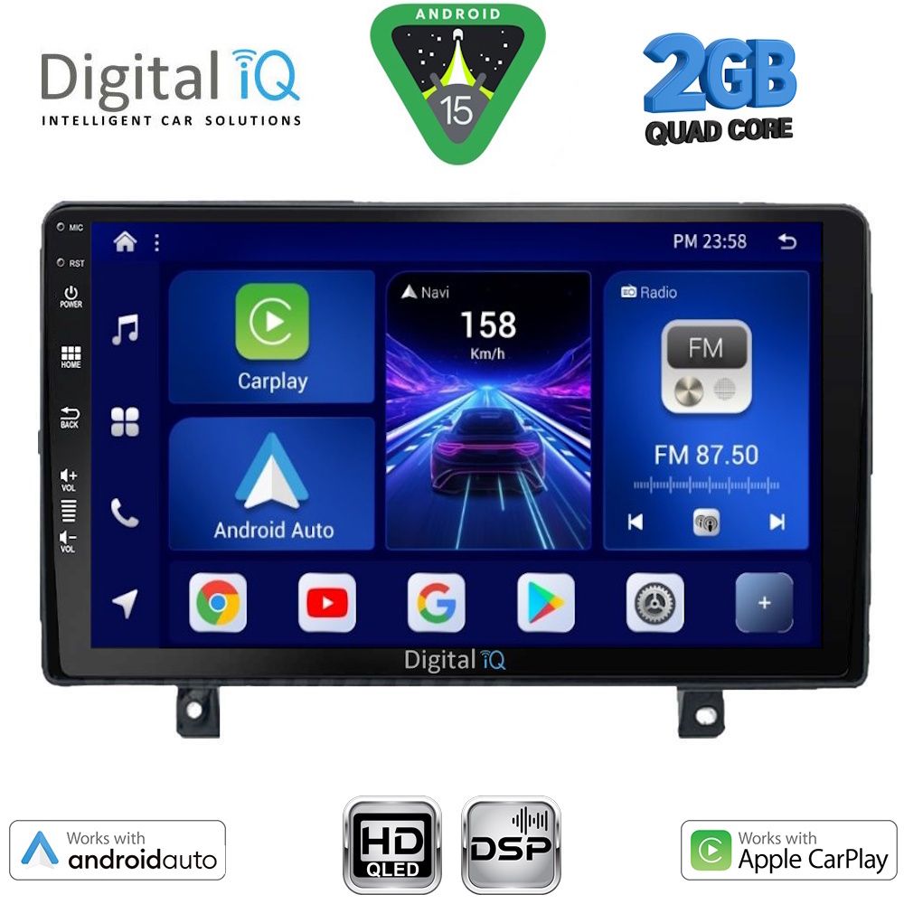DIGITAL IQ BXC 3485_CPAA (9inc) MULTIMEDIA TABLET for OPEL ASTRA H mod. 2004-2010