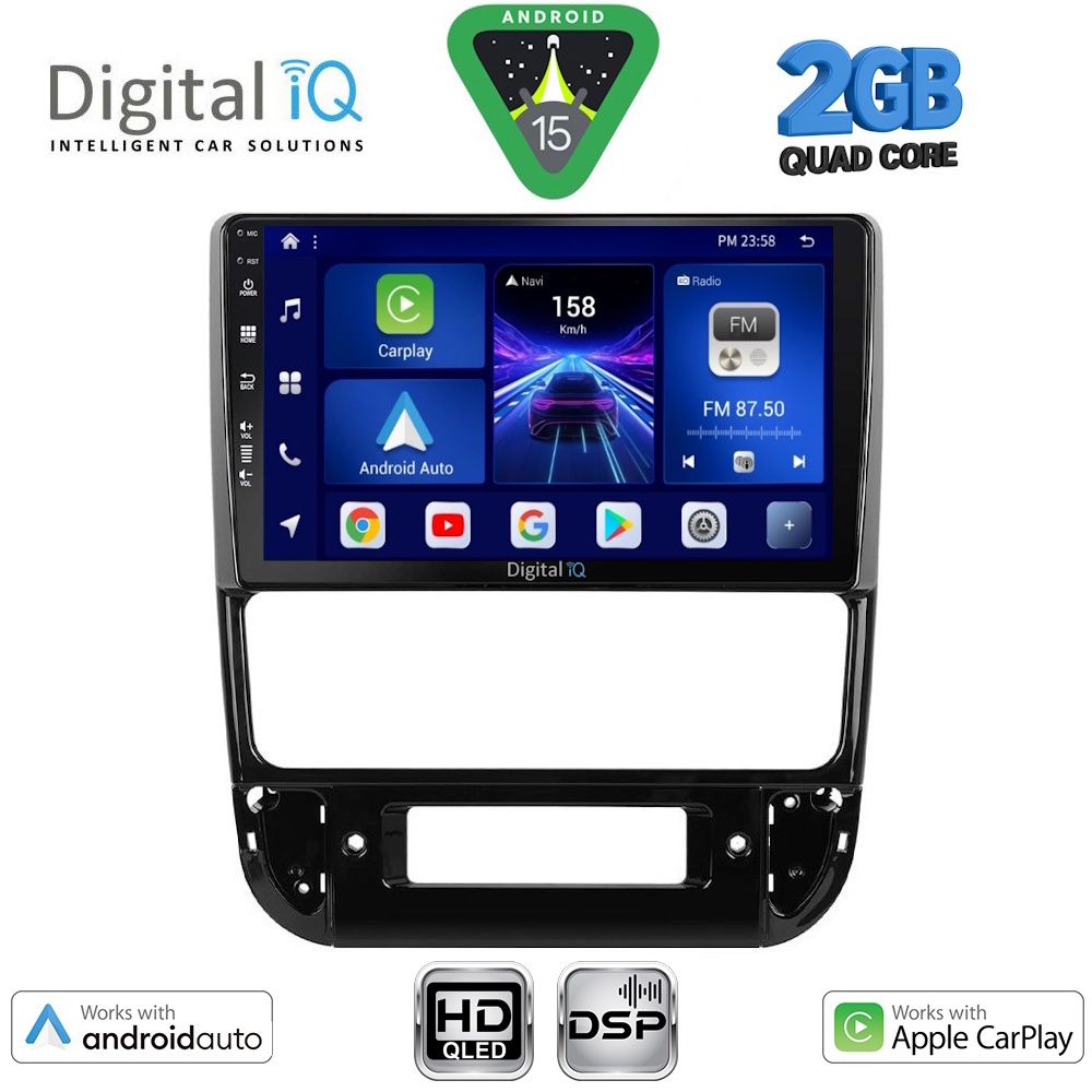 DIGITAL IQ BXC 3516_CPAA (9inc) MULTIMEDIA TABLET for PEUGEOT 406 mod. 1998-2004