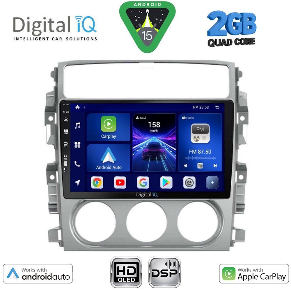 DIGITAL IQ BXC 3681_CPAA (9inc) MULTIMEDIA TABLET for SUZUKI LIANA mod. 2001-2007