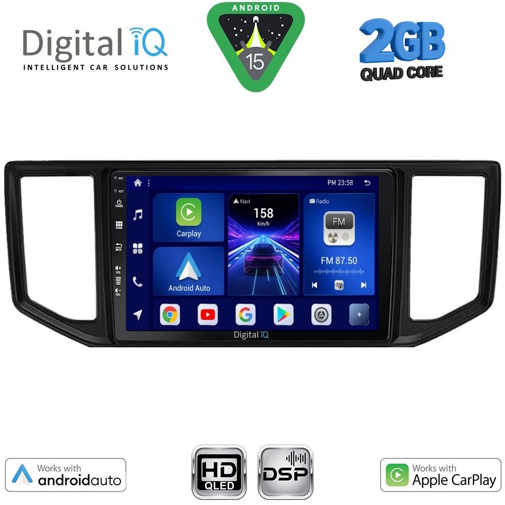 DIGITAL IQ BXC 3753_CPAA (10inc) MULTIMEDIA TABLET for VW CRAFTER mod. 2017-2026