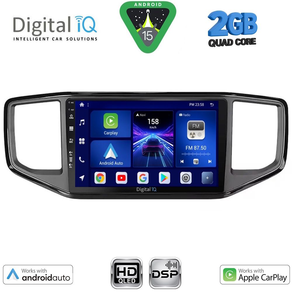 DIGITAL IQ BXC 3754_CPAA (9inc) MULTIMEDIA TABLET for VW AMAROK mod. 2017-2022