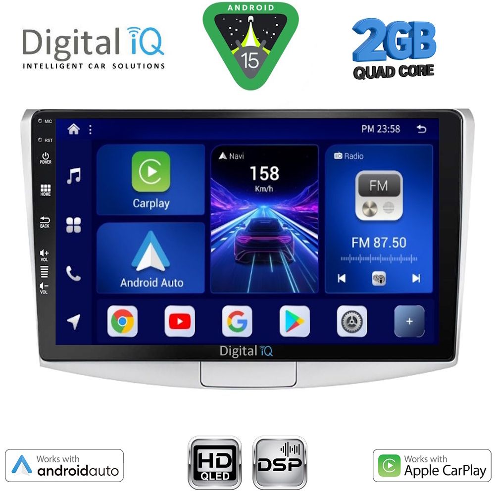 DIGITAL IQ BXC 3764_CPAA (10inc) MULTIMEDIA TABLET for VW PASSAT mod. 2010-2015