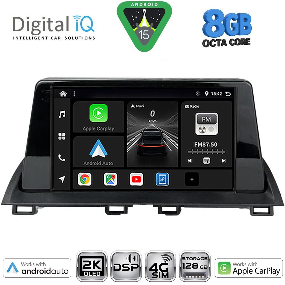 DIGITAL IQ BXF 11367_CPAA (9inc) MULTIMEDIA TABLET for MAZDA 3 mod. 2014-2019